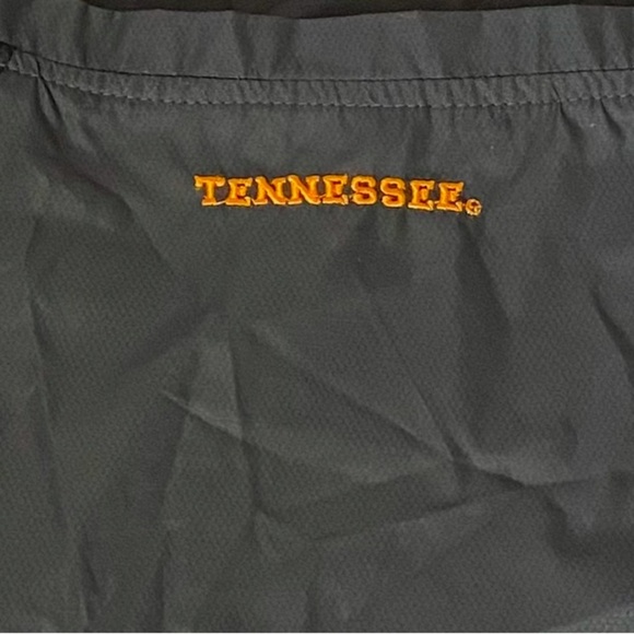 NCAA Tennessee Vols Black/Grey Windbreaker Jacket Mens Small - Picture 7 of 9